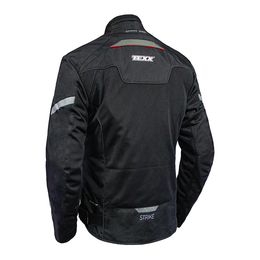 Jaqueta Texx New Strike V2 Summer Masculina Preta Vermelha