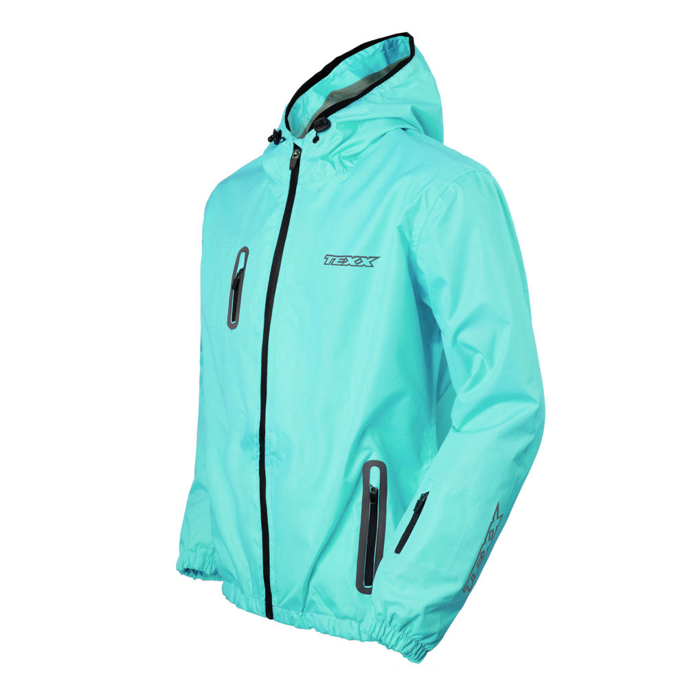 Jaqueta Texx Corta Vento Neon V2 Azul Claro