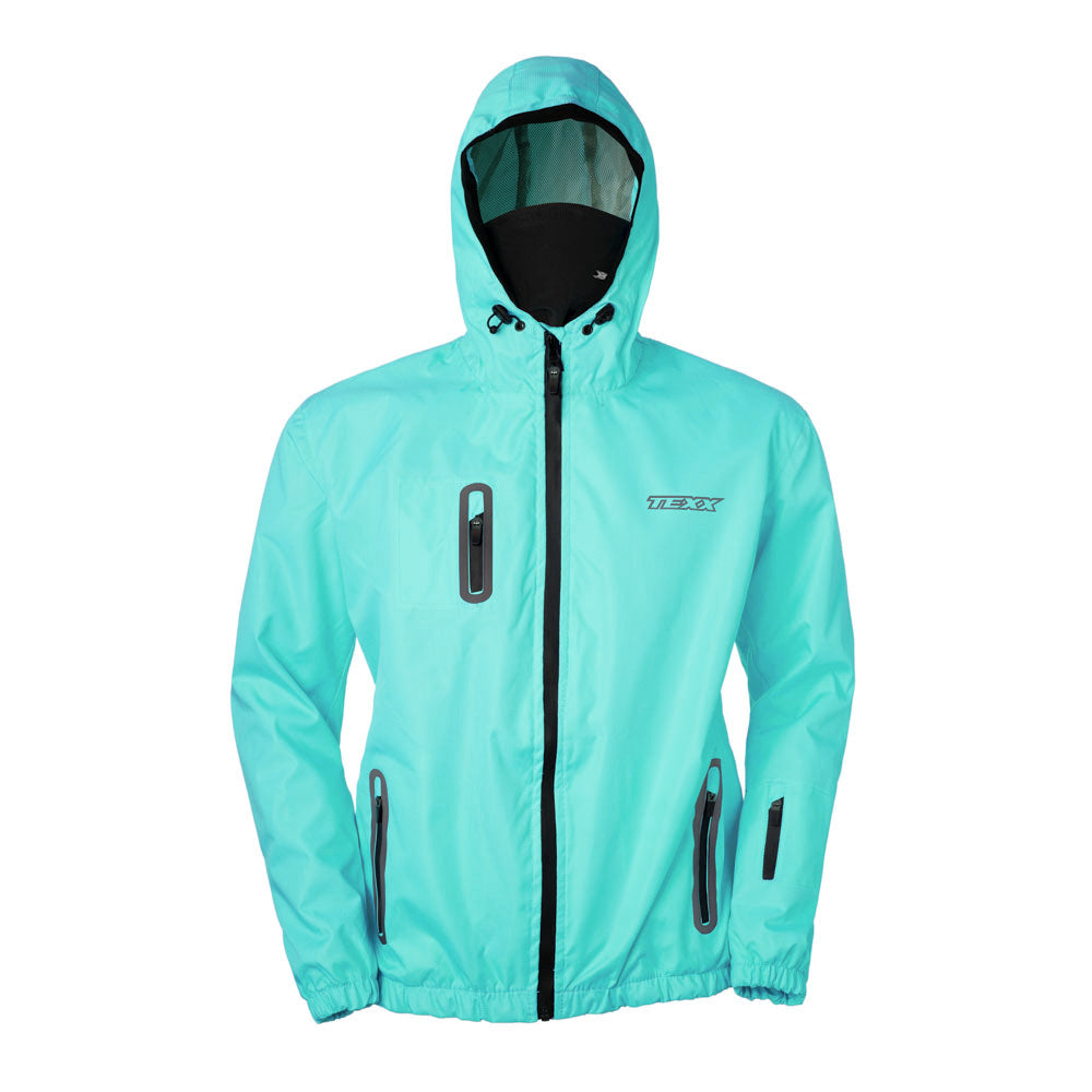 Jaqueta Texx Corta Vento Neon V2 Azul Claro