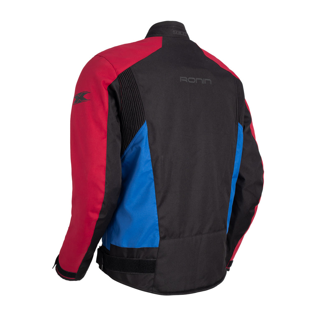 Jaqueta Texx Ronin V2 Masculina Preta Vermelha Azul