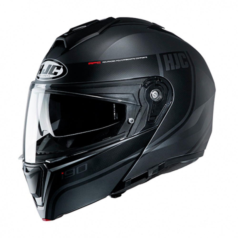 Capacete Hjc I90 Davan Preto