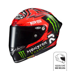 Capacete Hjc Rpha 1 Quartararo Moto GP Vermelho Preto