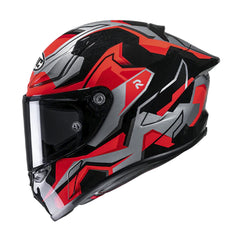 Capacete Hjc Rpha 1 Nomaro Vermelho Preto e Cinza